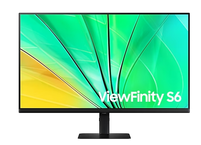 Samsung ViewFinity S6 S60D IPS HDR Monitor 32 QHD 2560x1440 με Χρόνο Απόκρισης 5ms GTG