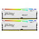 Kingston Fury Beast RGB DDR5 64GB RAM με 2x32GB Modules και Ταχύτητα 6000 για Desktop Κωδικός KF560C36BWEAK2-64