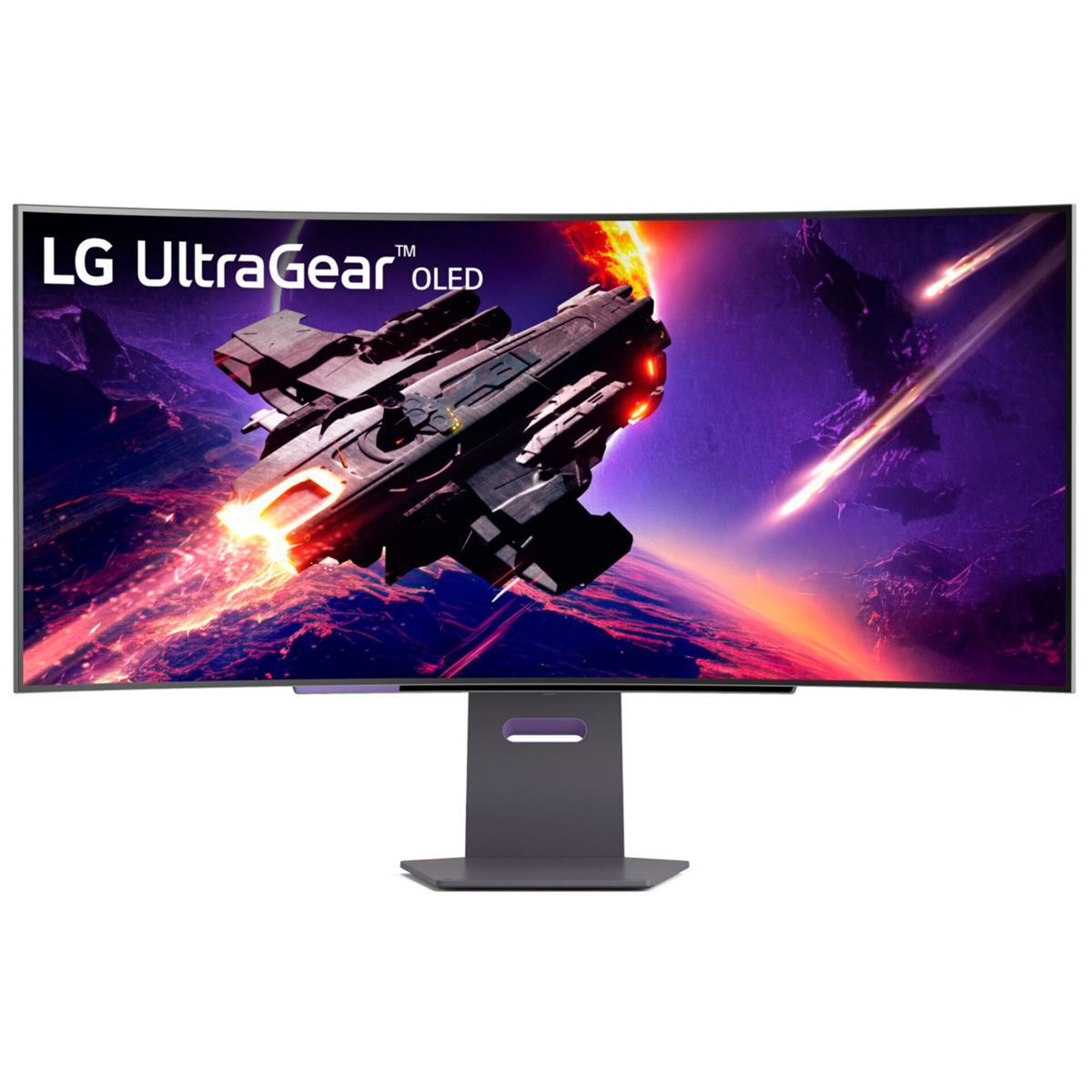 LG 45GS95QX-B Ultrawide OLED Curved Monitor 45 QHD 3440x1440 με Χρόνο Απόκρισης 0.03ms GTG