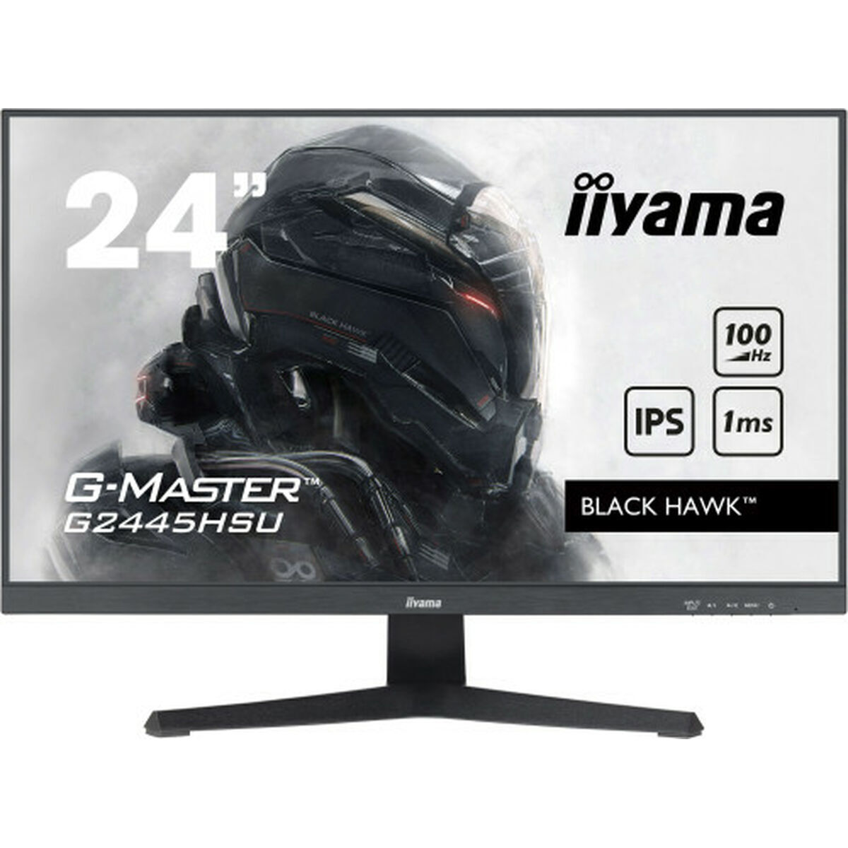 Iiyama G-MASTER IPS Monitor 24 FHD 1920x1080 με Χρόνο Απόκρισης 1ms GTG
