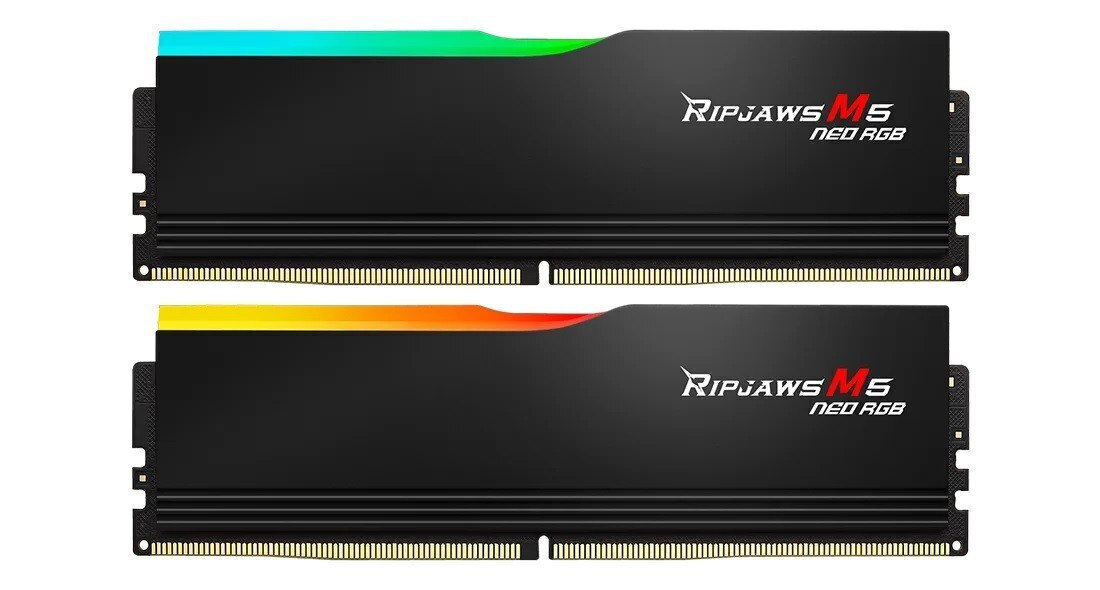 G.Skill Ripjaws M5 Neo DDR5 32GB RAM με 2x16GB Modules και Ταχύτητα 6000 για Desktop Κωδικός F5-6000J3636F16GX2-RM5NRK