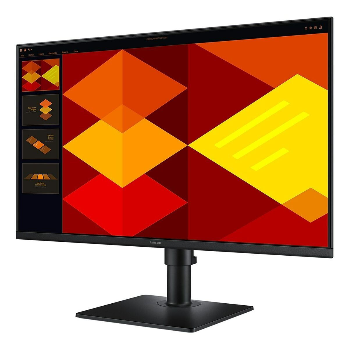 Samsung S4 S40GD IPS Monitor 27 FHD 1920x1080 με Χρόνο Απόκρισης 5ms GTG