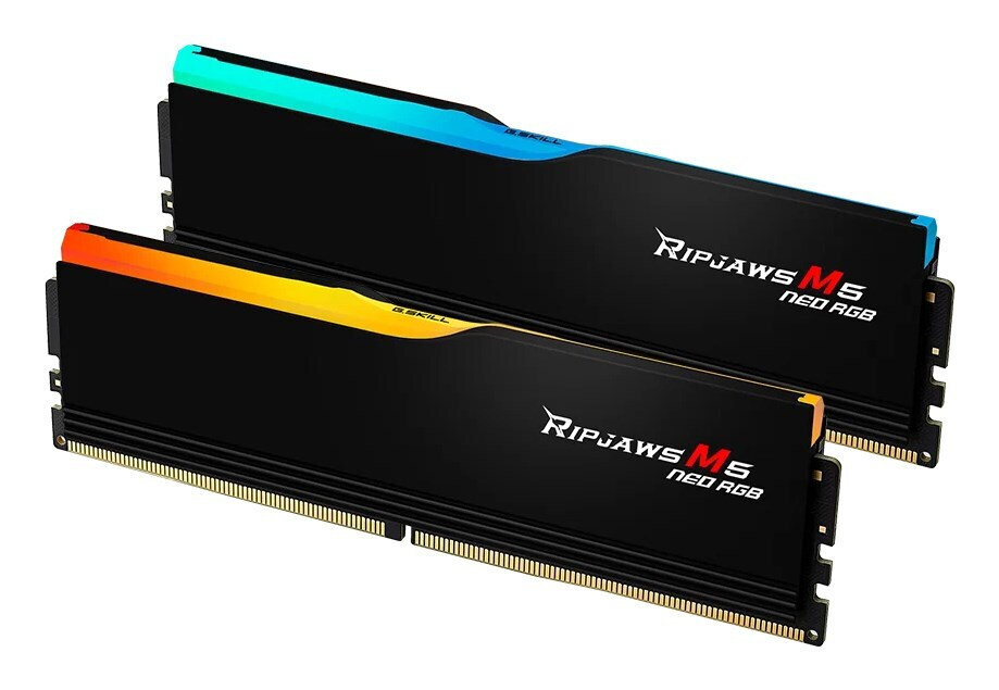 G.Skill Ripjaws M5 Neo DDR5 32GB RAM με 2x16GB Modules και Ταχύτητα 6000 για Desktop Κωδικός F5-6000J3038F16GX2-RM5NRK