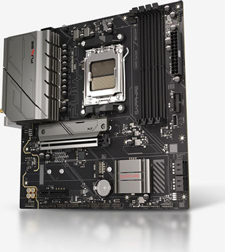 Sapphire Pulse B850M Wifi Motherboard Micro ATX με AMD AM5 Socket 52123-04-40G