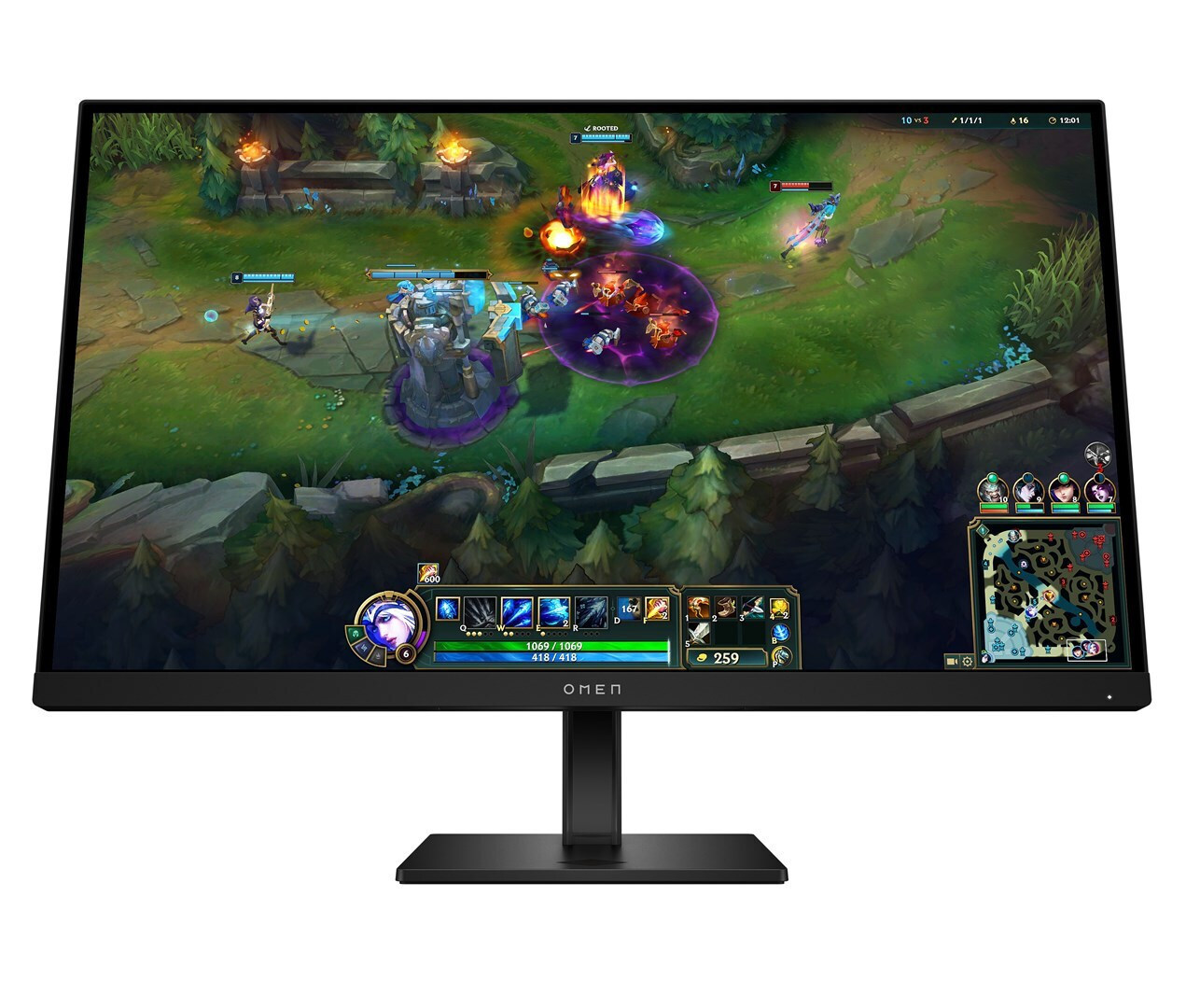 HP OMEN 27 G2 IPS HDR Gaming Monitor 27 FHD 1920x1080 180Hz με Χρόνο Απόκρισης 1ms GTG
