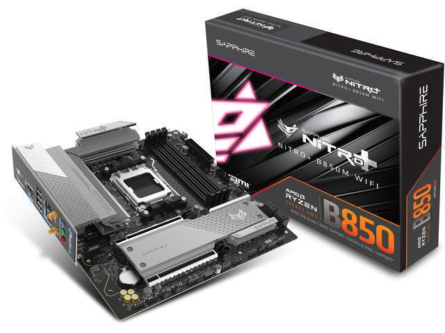 Sapphire NITRO B850M WIFI Motherboard Micro ATX με AMD AM5 Socket 52123-01-40G