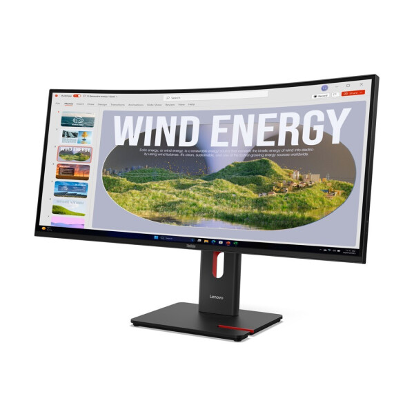 Lenovo 64AEZAT1EU Ultrawide VA Curved Monitor 34 QHD 3440x1440
