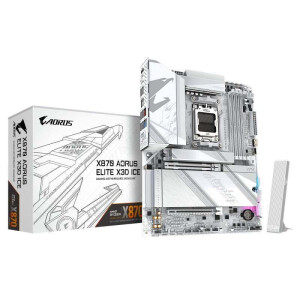 Gigabyte X870 Aorus Elite X3D Ice Motherboard ATX με AMD AM5 Socket