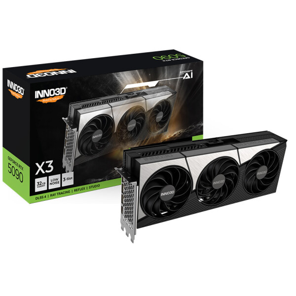 Inno 3D GeForce RTX 5090 32GB GDDR7 iChill X3 Κάρτα Γραφικών Κωδικός C50903-32D7X-175967H