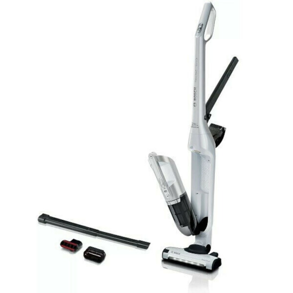 Bosch Επαναφορτιζόμενη Σκούπα 2 σε 1 Stick Χειρός 21.6V Λευκή BCH3P2301