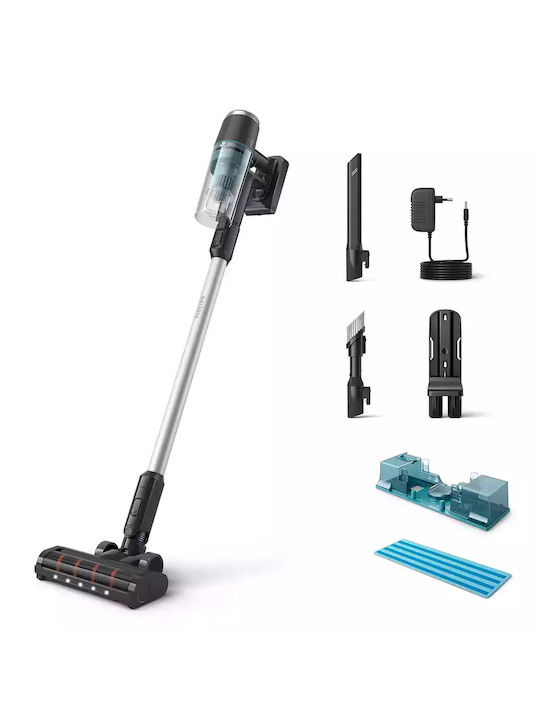 Philips Series 3000 Επαναφορτιζόμενη Σκούπα Stick 25.2V Μαύρη