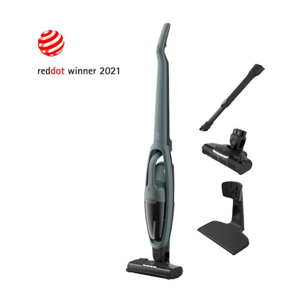 Electrolux Επαναφορτιζόμενη Σκούπα 2 σε 1 Stick Χειρός 21.6V Πράσινη ES52C212XN
