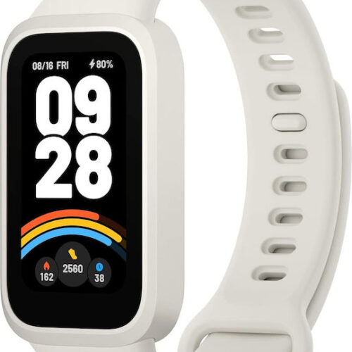 Xiaomi Smart Band 9 Active Αδιάβροχο με Παλμογράφο Λευκό