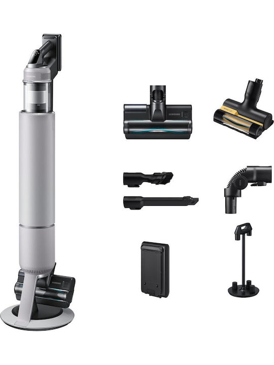 Samsung Επαναφορτιζόμενη Σκούπα 2 σε 1 Stick Χειρός Γκρι VS80F28DLP/WA