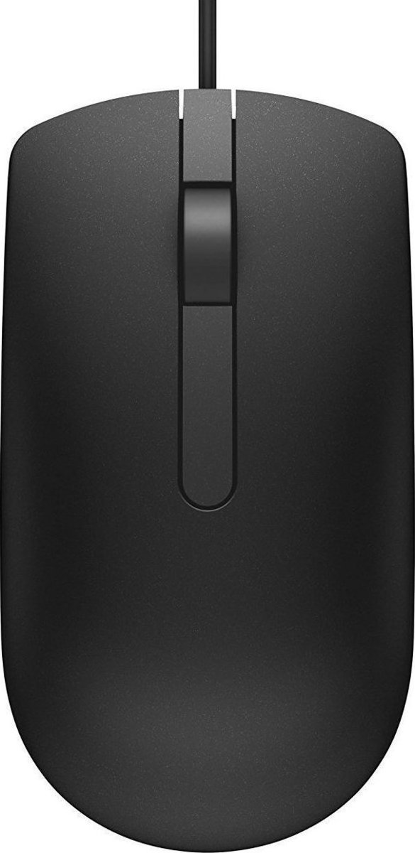 Dell MS116 Ενσύρματο Ποντίκι Μαύρο