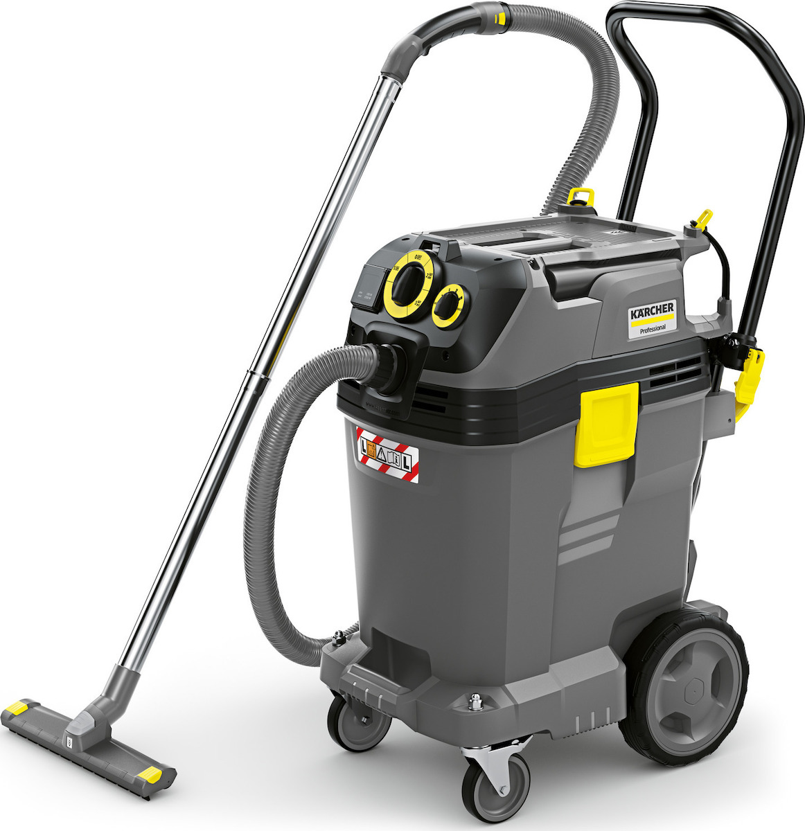 Karcher NT 50/1 Tact Te L Σκούπα Υγρών / Στερεών 1380W με Πλαστικό Κάδο 50lt Κωδικός 1.148-411.0