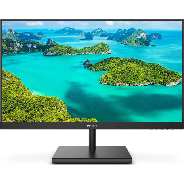 Philips E Line 245E1S IPS Monitor 24 QHD 2560x1440 με Χρόνο Απόκρισης 4ms GTG