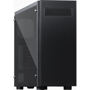 Chieftec Hawk Tempered Glass Midi Tower Κουτί Υπολογιστή με Πλαϊνό Παράθυρο Μαύρο