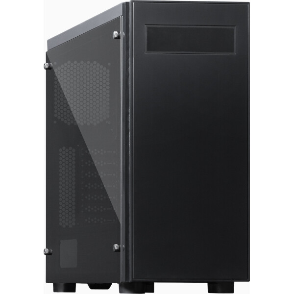Chieftec Hawk Tempered Glass Midi Tower Κουτί Υπολογιστή με Πλαϊνό Παράθυρο Μαύρο