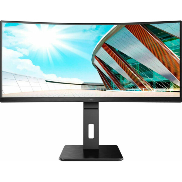AOC CU34P2A Ultrawide VA Curved Monitor 34 QHD 3440x1440 με Χρόνο Απόκρισης 4ms GTG