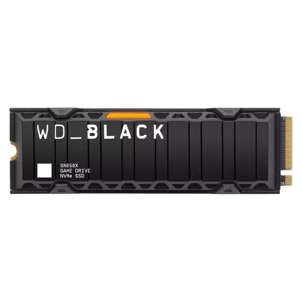 Western Digital Black SN850X With Heatsink SSD 1TB M.2 NVMe PCI Express 4.0 Κωδικός WDS100T2XHE