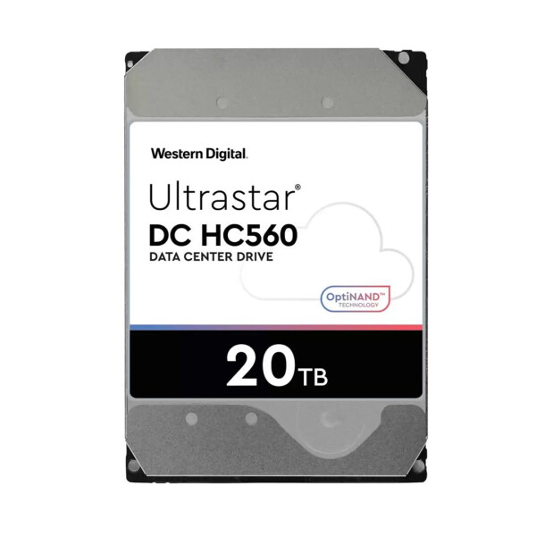 Western Digital Ultrastar DC HC560 SE 20TB HDD Σκληρός Δίσκος 3.5 SATA III 7200rpm με 512MB Cache για NAS / Server Κωδικός 0F38785