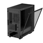 Deepcool CH370 Gaming Midi Tower Κουτί Υπολογιστή με Πλαϊνό Παράθυρο Μαύρο