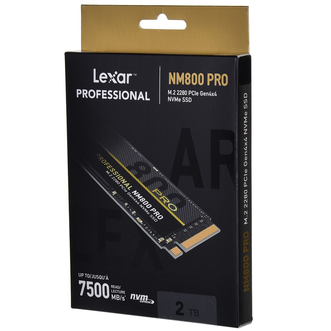Lexar NM800 Pro SSD 2TB M.2 NVMe PCI Express 4.0 Κωδικός LNM800P002T-RNNNG