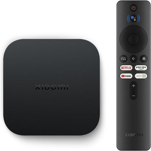 Xiaomi TV Box Mi Box S 2nd Gen PFJ4151EU 4K UHD με WiFi USB 2.0 2GB RAM και 8GB Αποθηκευτικό Χώρο με Λειτουργικό Android και Google Assistant