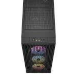 Corsair 3000D Airflow TG RGB Gaming Midi Tower Κουτί Υπολογιστή με Πλαϊνό Παράθυρο Μαύρο