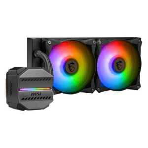 MSI Mag Coreliquid M240 Υδρόψυξη Επεξεργαστή Διπλού Ανεμιστήρα 120mm για Socket AM4/AM5/1700/1200/115x με RGB Φωτισμό