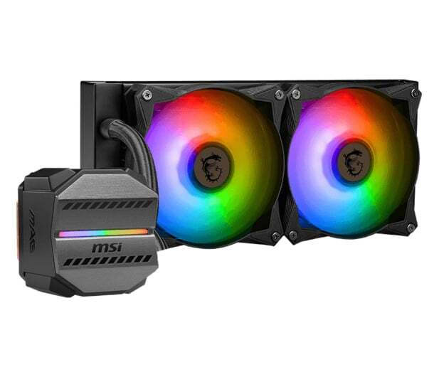 MSI Mag Coreliquid M240 Υδρόψυξη Επεξεργαστή Διπλού Ανεμιστήρα 120mm για Socket AM4/AM5/1700/1200/115x με RGB Φωτισμό