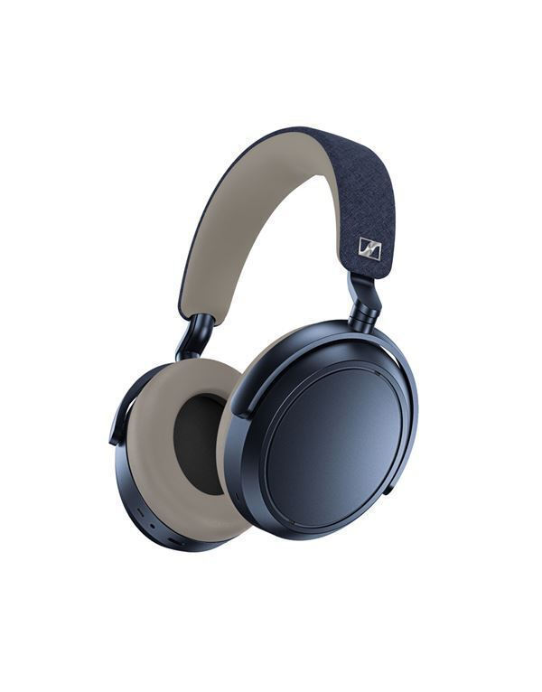 Sennheiser Momentum 4 Ασύρματα / Ενσύρματα Over Ear Ακουστικά με 60 ώρες Λειτουργίας και Quick Charge Denim