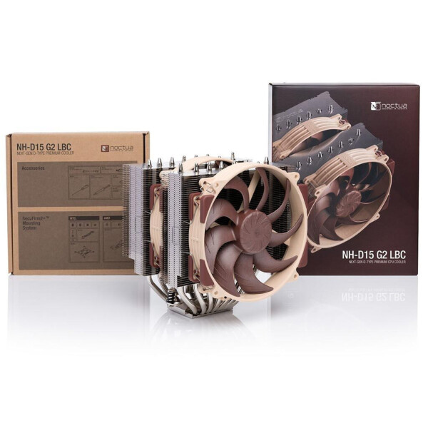 Noctua NH-D15 G2 LBC Ψύκτρα Επεξεργαστή Διπλού Ανεμιστήρα για Socket AM4/AM5/1200/115x/1700