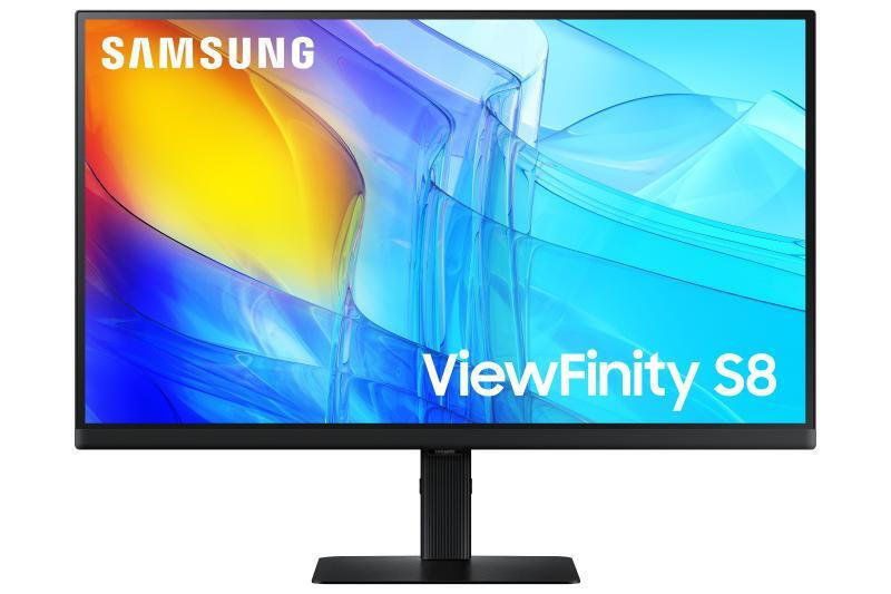 Samsung ViewFinity S8 S80D IPS Monitor 27 4K 3840x2160 με Χρόνο Απόκρισης 5ms GTG