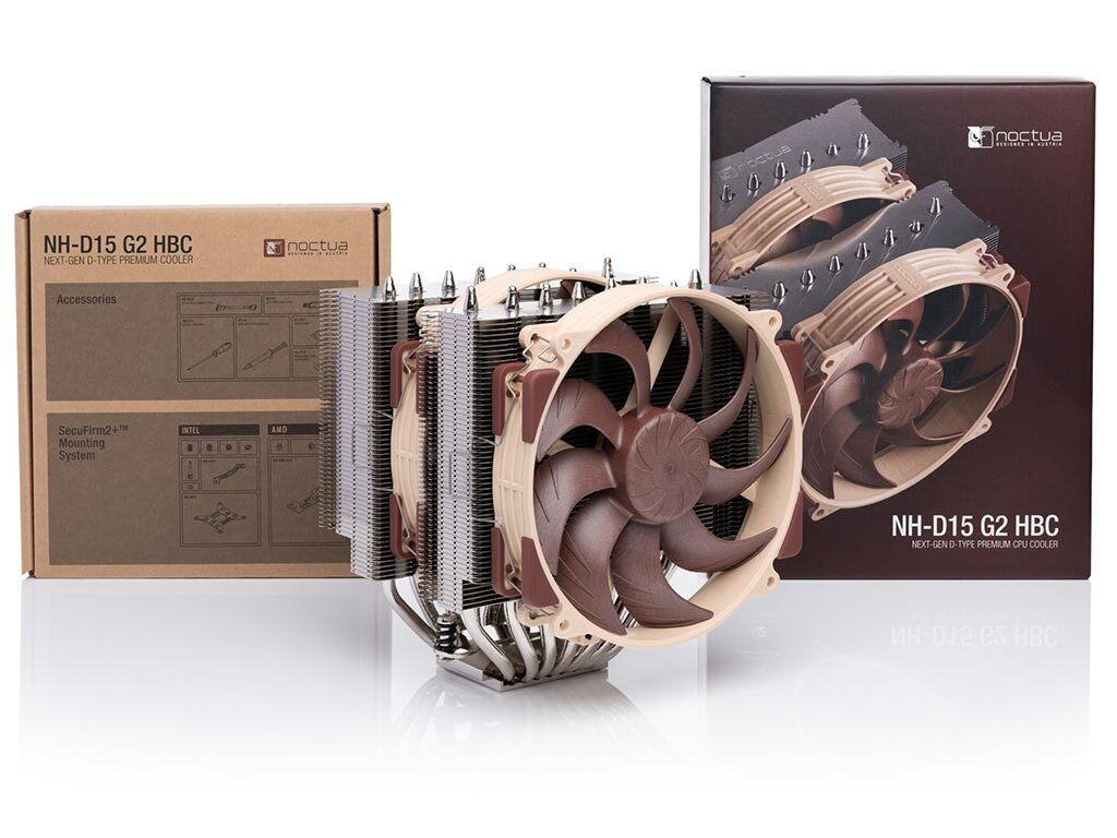 Noctua NH-D15 G2 HBC Ψύκτρα Επεξεργαστή Διπλού Ανεμιστήρα για Socket AM4/AM5/1200/115x/1700