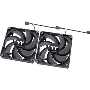 Thermaltake CT140 Case Fan με Σύνδεση 4-Pin PWM 2τμχ