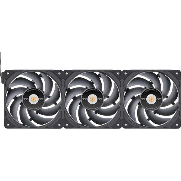 Thermaltake ToughFan EX12 Pro Case Fan 120mm με Κόκκινο Φωτισμό και Σύνδεση 4-Pin Molex 3τμχ