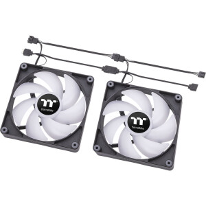 Thermaltake CT120 Case Fan με ARGB Φωτισμό και Σύνδεση 3-Pin / 4-Pin PWM 2τμχ
