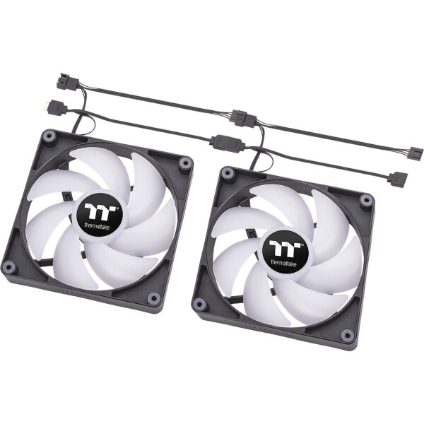 Thermaltake CT120 Case Fan με ARGB Φωτισμό και Σύνδεση 3-Pin / 4-Pin PWM 2τμχ