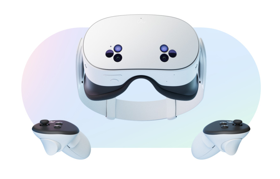 Meta Quest 3S Αυτόνομο VR Headset 256GB για Υπολογιστή με Χειριστήριο