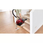 Bosch BGS21CAR Ηλεκτρική Σκούπα 750W με Κάδο 2lt Κόκκινη