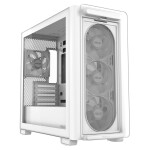 Asus A23 Plus Gaming Midi Tower Κουτί Υπολογιστή με Πλαϊνό Παράθυρο και RGB Φωτισμό Λευκό