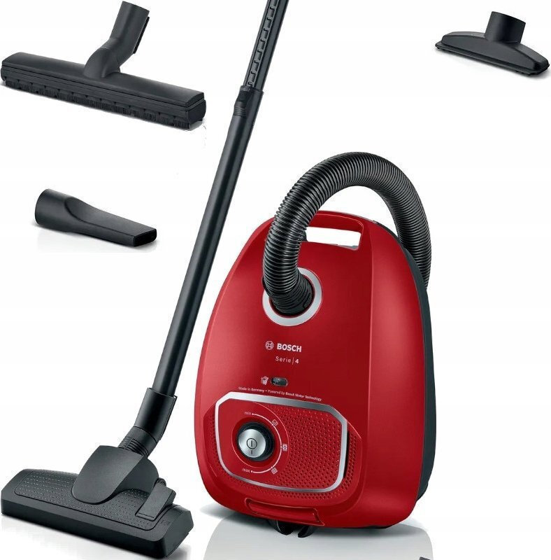 Bosch Σκούπα Υγρών / Στερεών 600W με Πλαστικό Κάδο 4lt Κωδικός BGB41RD3H