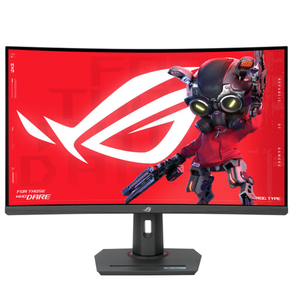 Asus ROG Strix XG32WCS VA HDR Curved Gaming Monitor 31.5 QHD 2560x1440 180Hz με Χρόνο Απόκρισης 1ms GTG