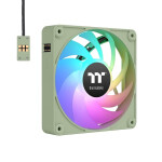 Thermaltake CT120 EX Case Fan με ARGB Φωτισμό και Σύνδεση 4-Pin PWM 3τμχ Matcha Green