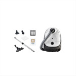 Nilfisk One WB10P05A-HB15 Ηλεκτρική Σκούπα 750W με Σακούλα 2.1lt Λευκή