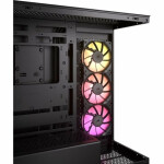 Corsair ICUE LINK 3500X Gaming Midi Tower Κουτί Υπολογιστή με Πλαϊνό Παράθυρο και RGB Φωτισμό Μαύρο