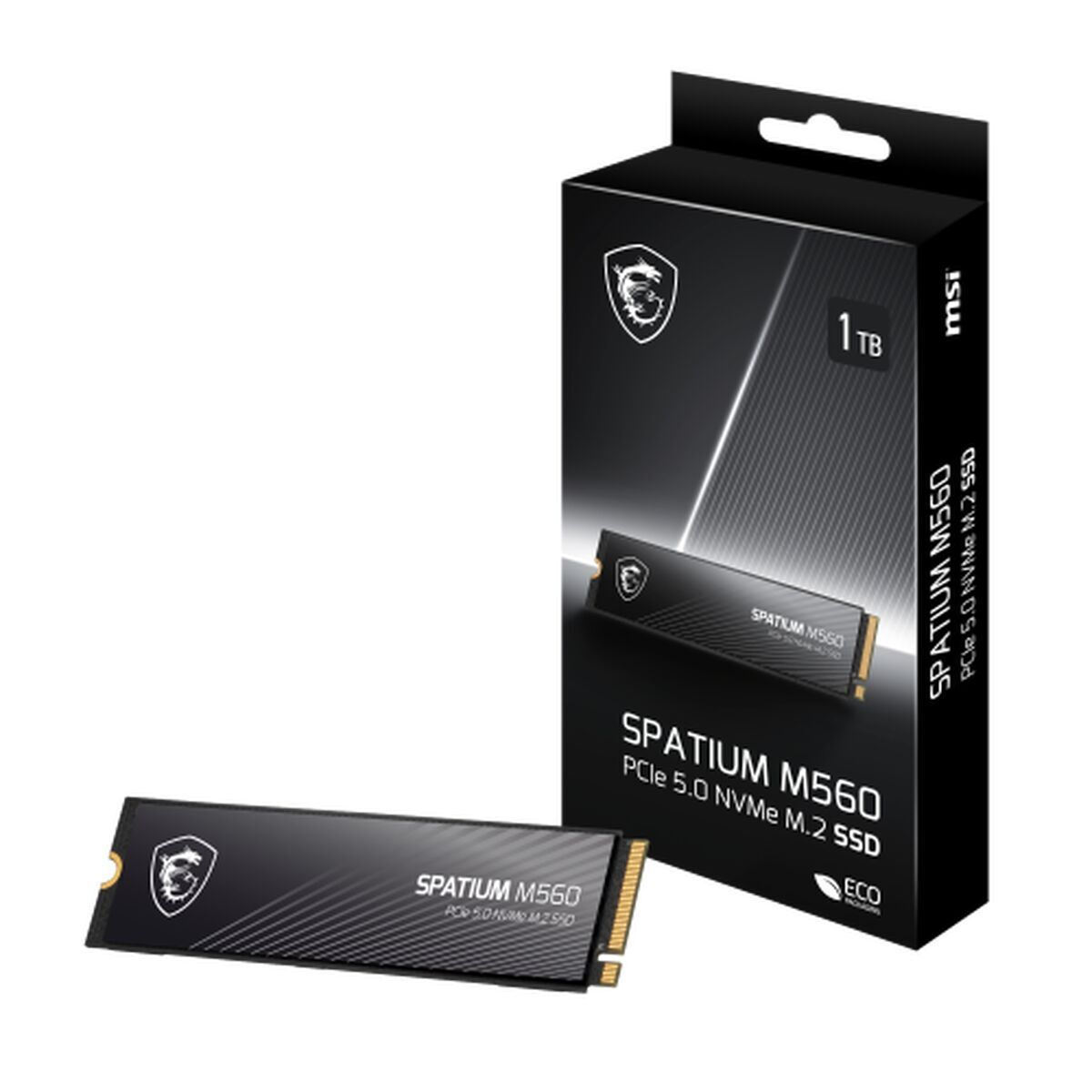 MSI Spatium M560 SSD 1TB M.2 NVMe PCI Express 5.0 Κωδικός S78-440L0F0-P83
