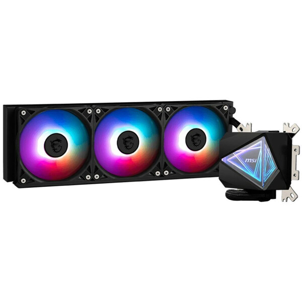 MSI MAG CoreLiquid Υδρόψυξη Επεξεργαστή Τριπλού Ανεμιστήρα 120mm για Socket AM4/AM5/1700/1200/115x με ARGB Φωτισμό